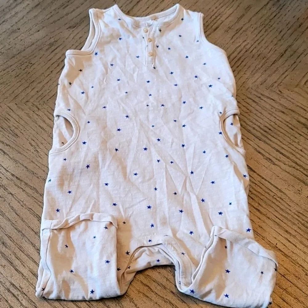 3-4T boys star overall jumpsuit H&M NWOT